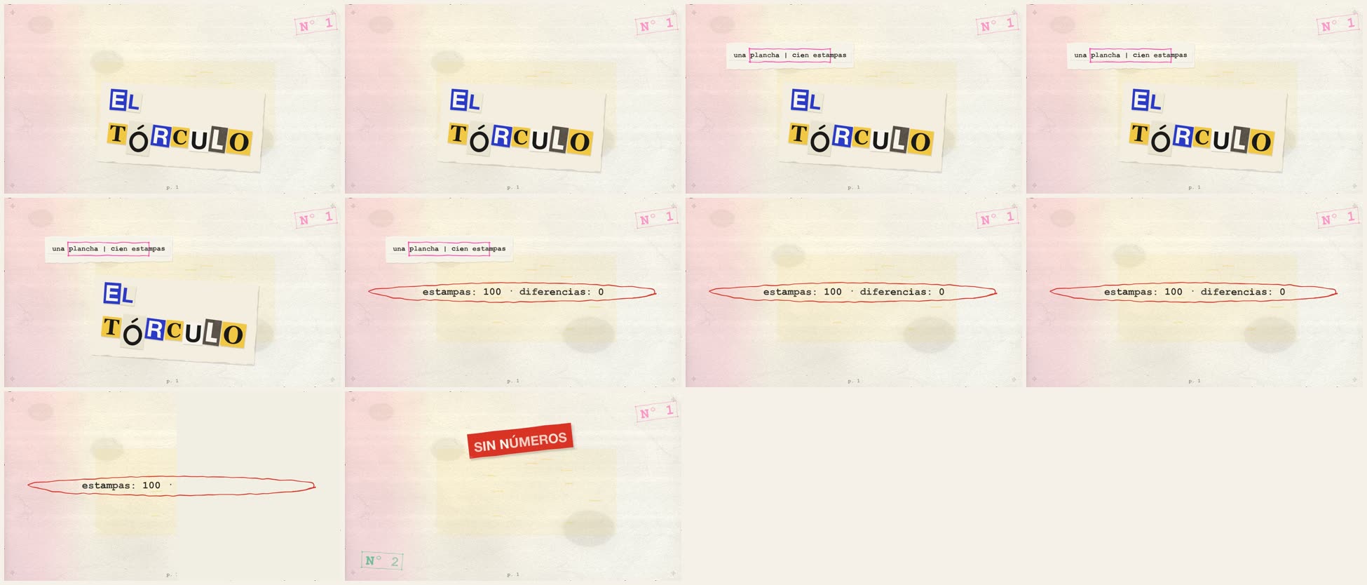 Hoja de contactos de dirigido: doce fotogramas repartidos a lo largo del vídeo.